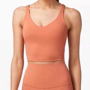 Align tank rustic coral